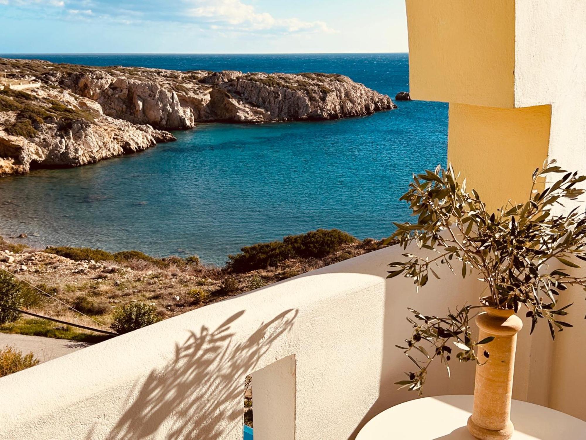 Studios Fokia Beach Amoopi Dış mekan fotoğraf