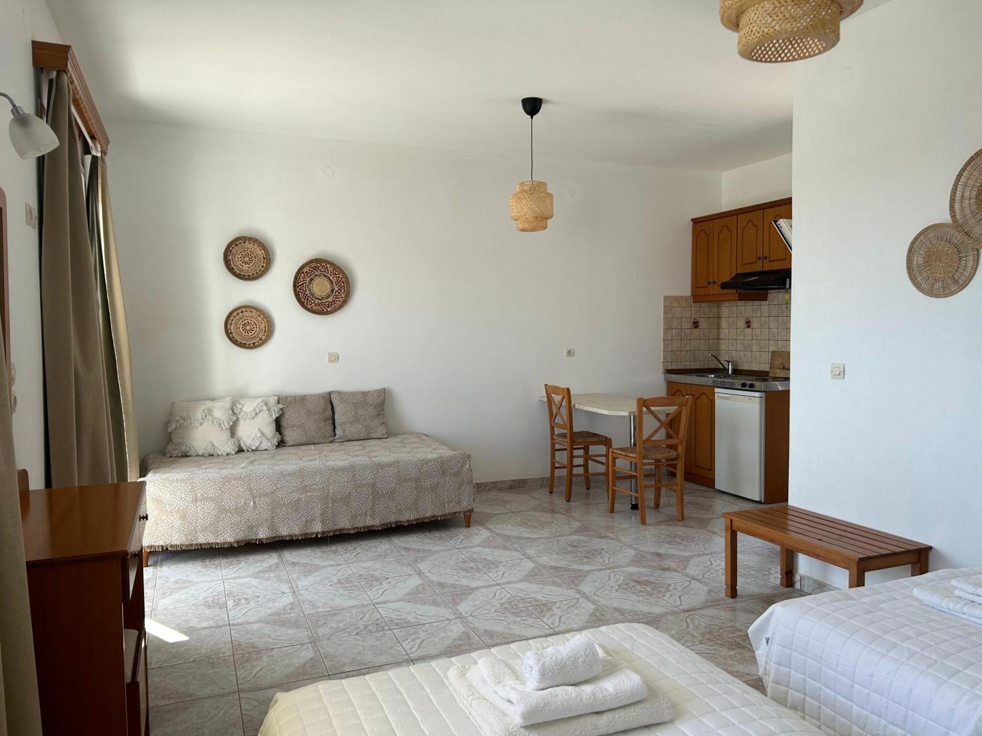 Studios Fokia Beach Amoopi Dış mekan fotoğraf
