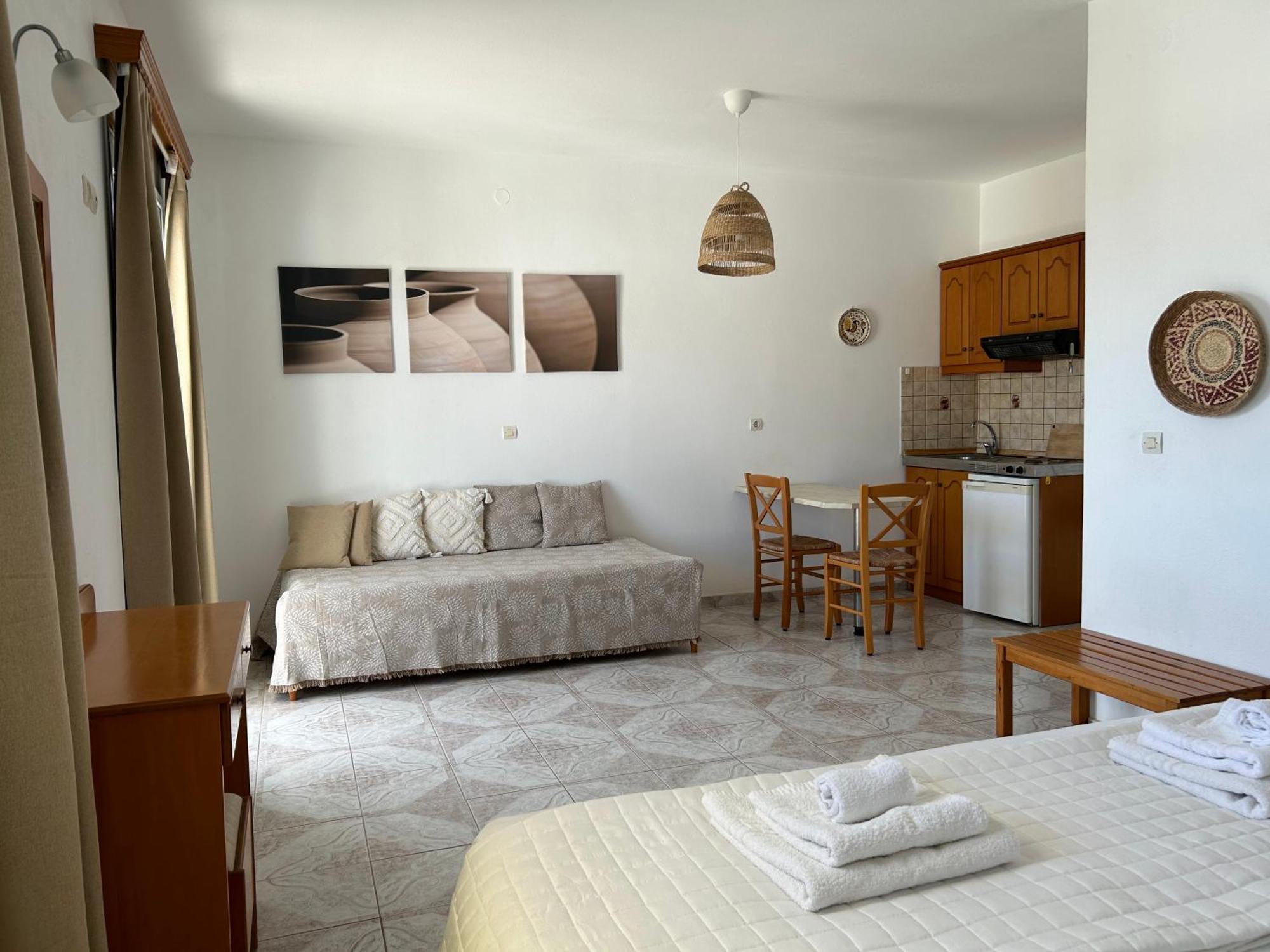 Studios Fokia Beach Amoopi Dış mekan fotoğraf